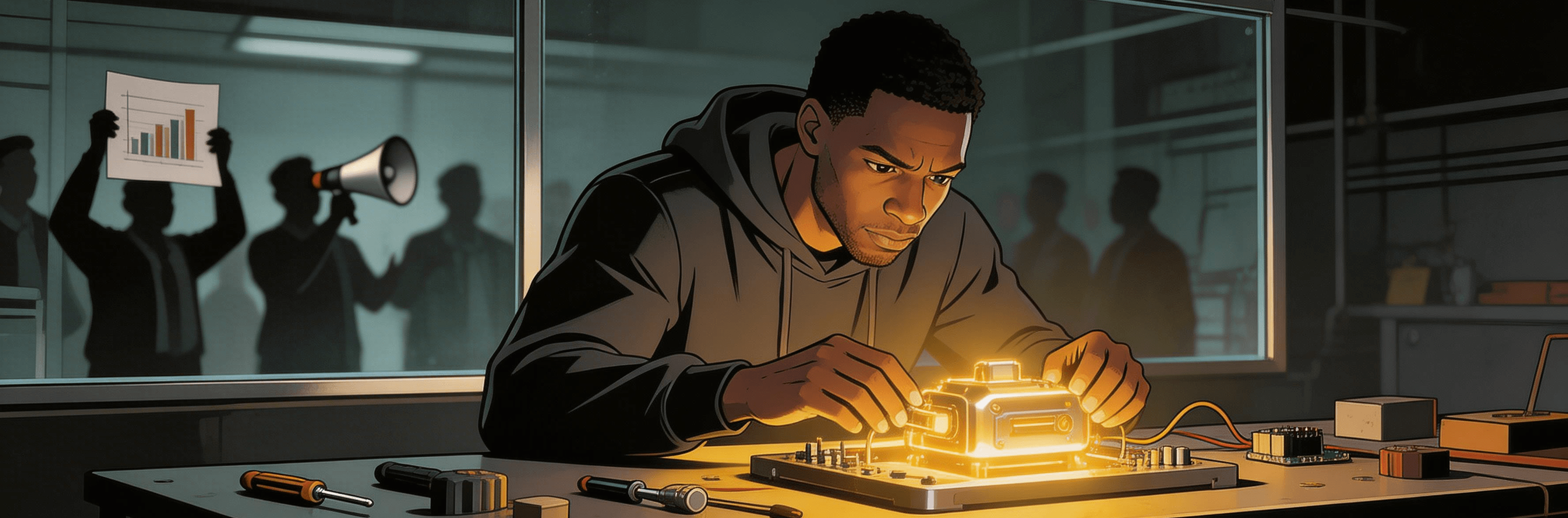 Forget the Audience. Create First